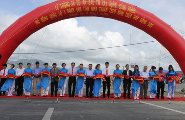 Thông xe dự án cuối cùng trên QL1